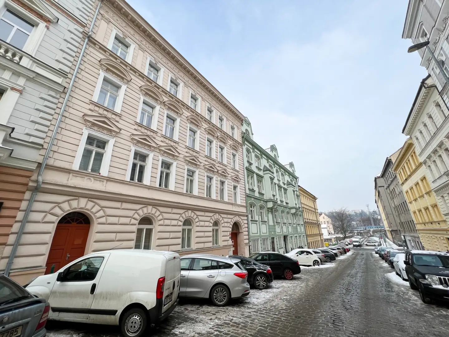Pronájem bytu 1+kk, ulice Mečislavova, Praha - Nusle