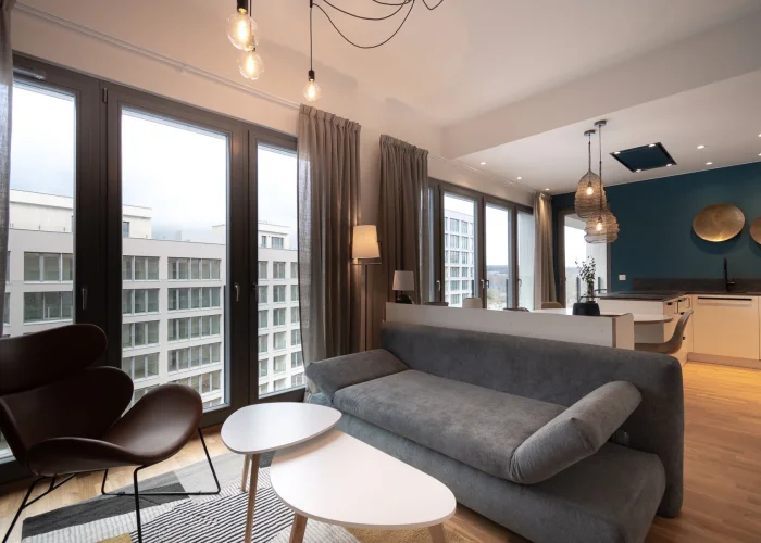 Pronájem bytu 2+kk o výměře 64.4 m² s balkónem, Praha - Karlín