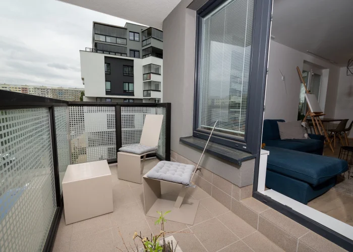 Pronájem bytu 2+kk/T/G o výměře 56m² - Praha - Střížkov