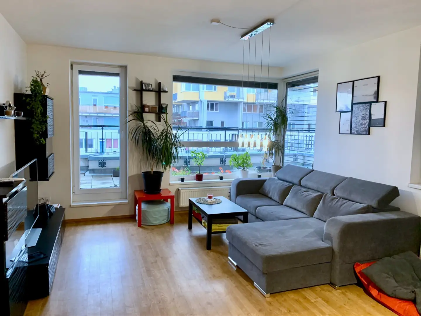 Pronájem Bytu 2+kk, 56m², terasa, Nová Harfa