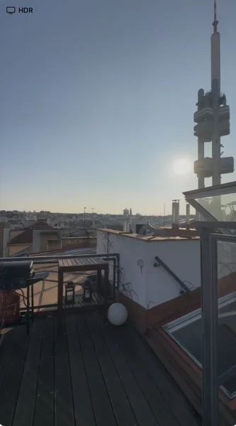 Pronájem krásného bytu s terasou a výhledem na Žižkovskou věž - 3+kk, 95 m² - Praha - Žižkov