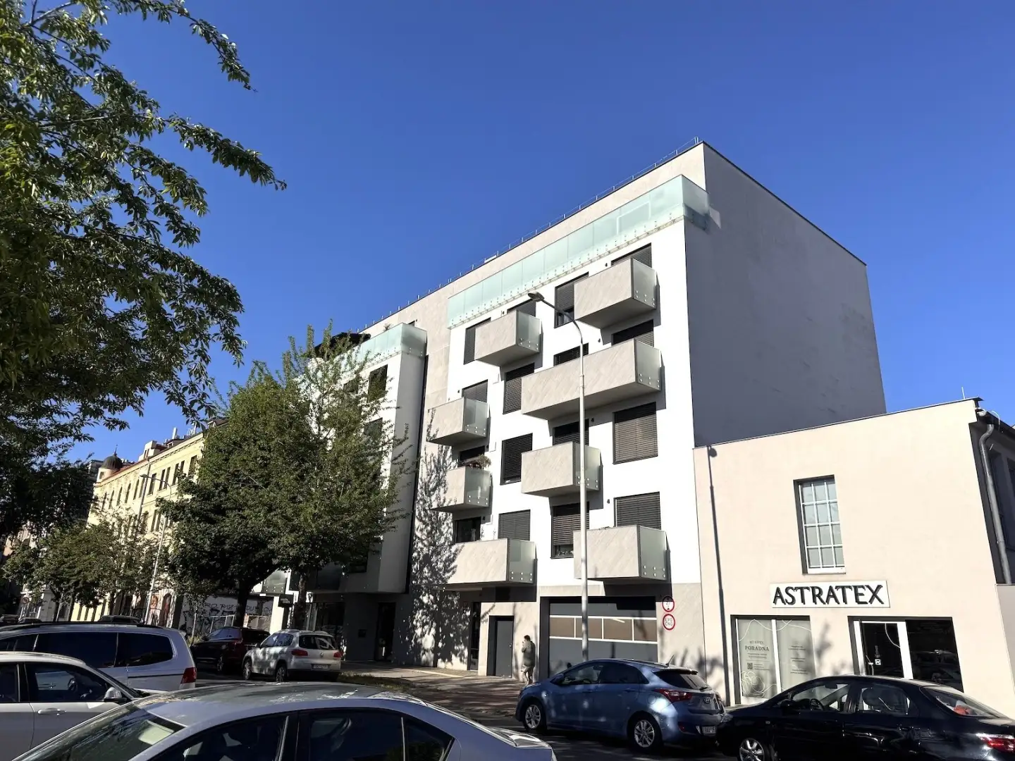 Pronájem nového bytu 1+kk/B, 33m2, nezařízený, Praha 7 - Holešovice