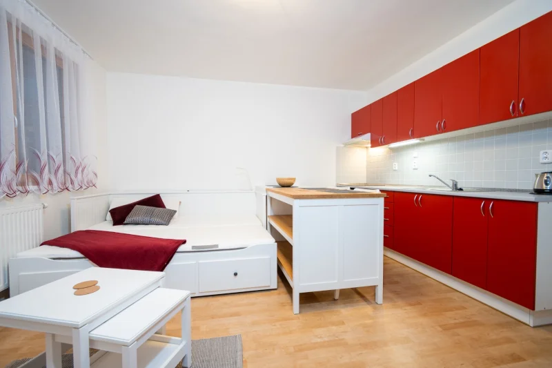 Pronájem byty 1+kk  s výměrou 28m² a vlastním parkováním  Praha - Stodůlky