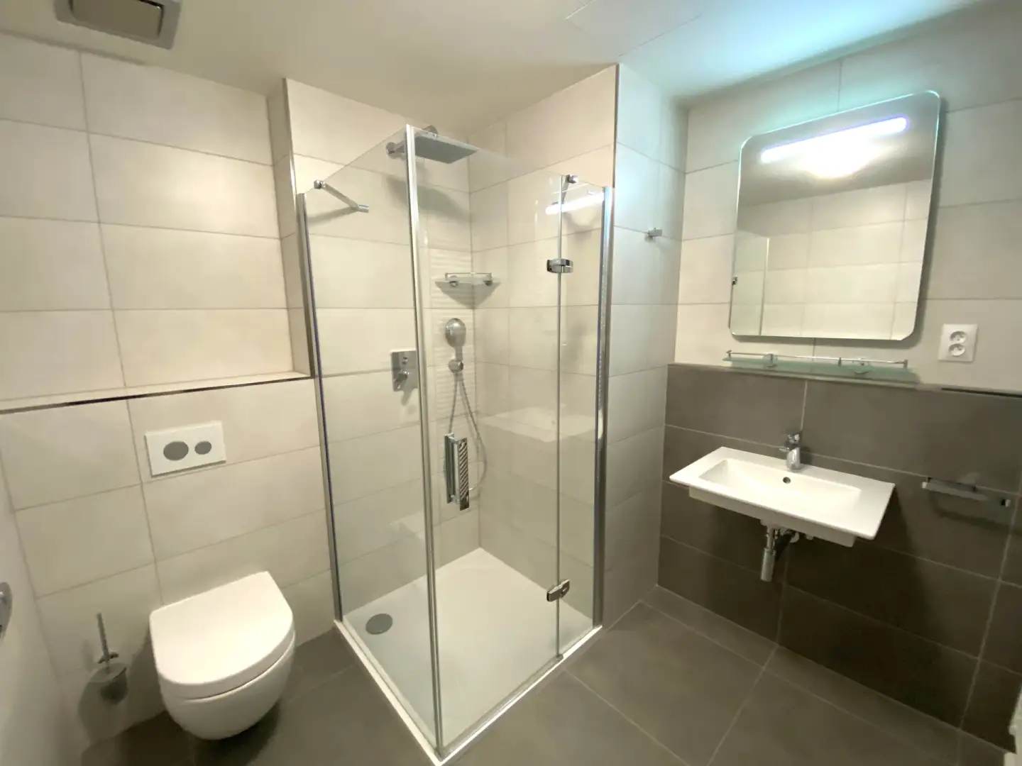 Pronájem nového bytu 1+kk/B, 33m2, nezařízený, Praha 7 - Holešovice