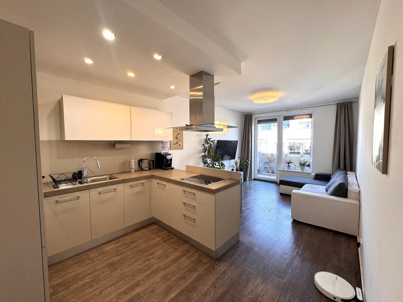 Pronájem bytu 2+kk/B/G, 54 m², novostavba, nezařízený, Praha - Střížkov