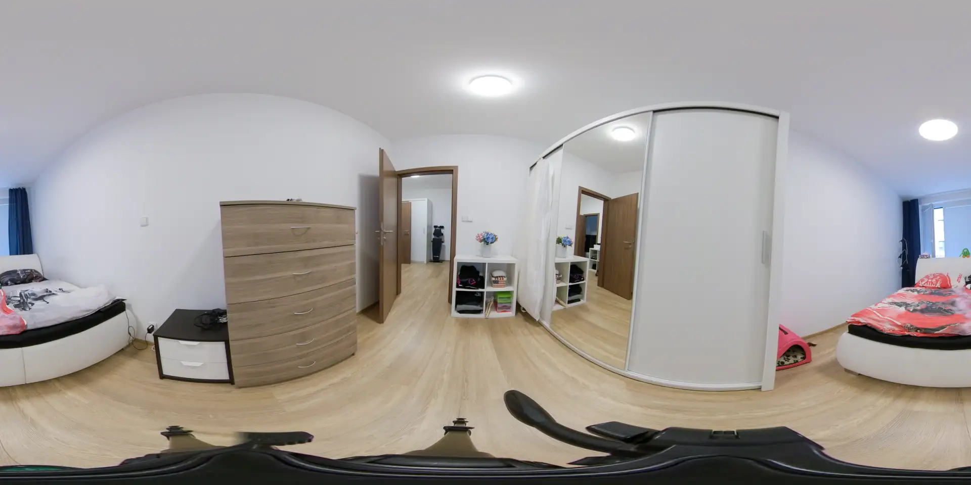 Pronájem bytu 2+kk, 56,9m2, ulice Makedonská, Praha - Střížkov