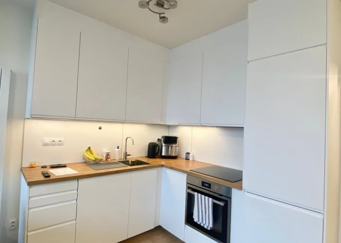Pronájem světlého bytu 2+kk + B/S/G, ulice Olgy Havlové, Praha 3