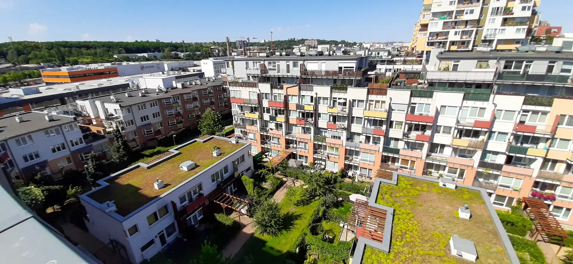 Pronájem bytu 2+kk/T/G o velikosti 52 m² - Praha - Vysočany