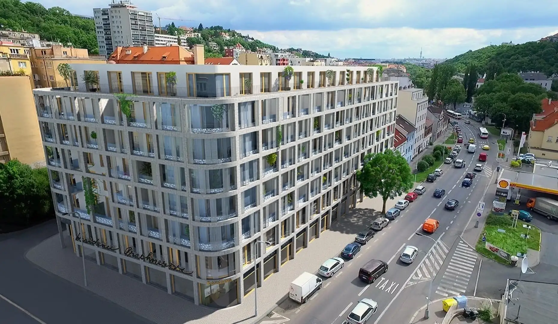 Pronájem bytu 3+kk/L/G o výměře 60 m² v lokalitě Praha - Košíře