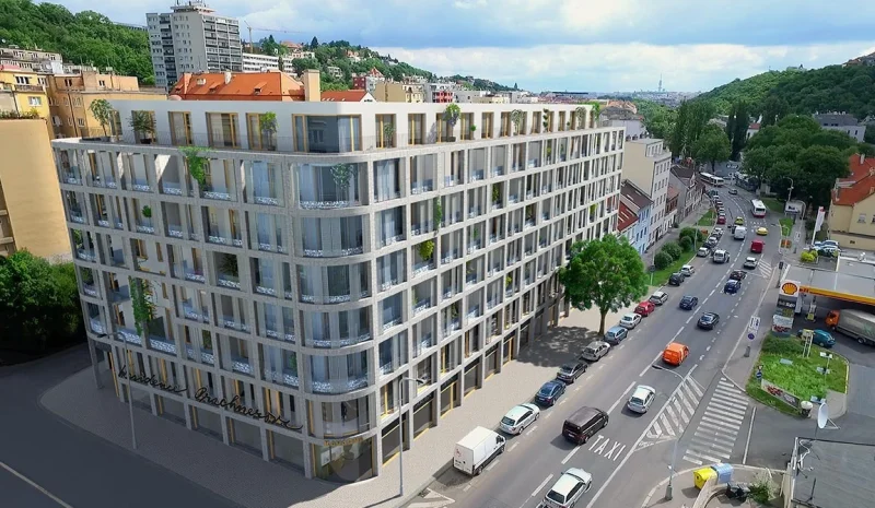Pronájem bytu 3+kk/L/G o výměře 60 m² v lokalitě Praha - Košíře