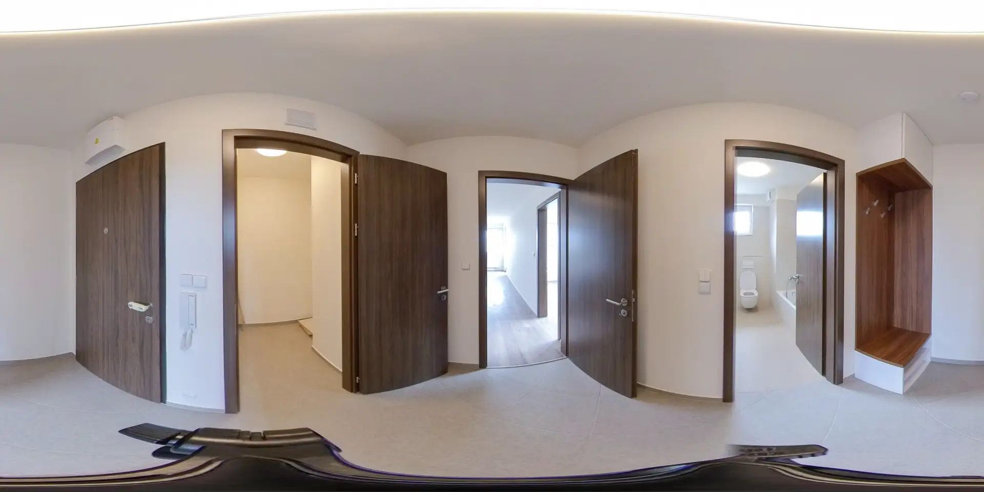 Pronájem bytu 2+kk s garáží, náměstí Olgy Scheinpflugové 1280/1, Praha - Hlubočepy
