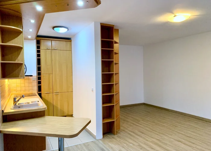 Pronájem bytu 1+kk, 42m2, balkon, garáž