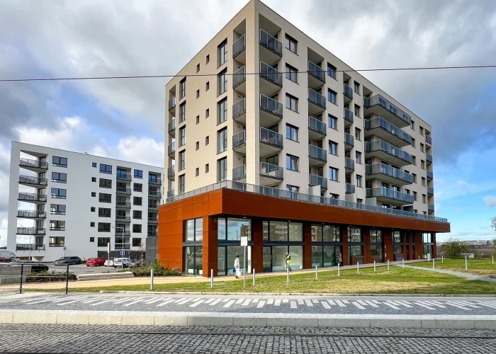 Pronájem bytu 1+kk, 30 m², náměstí Olgy Scheinpflugové 1293/4