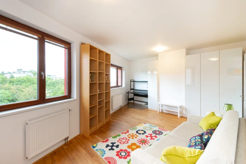 Pronájem bytu 1+kk, 34 m² - Praha - Smíchov