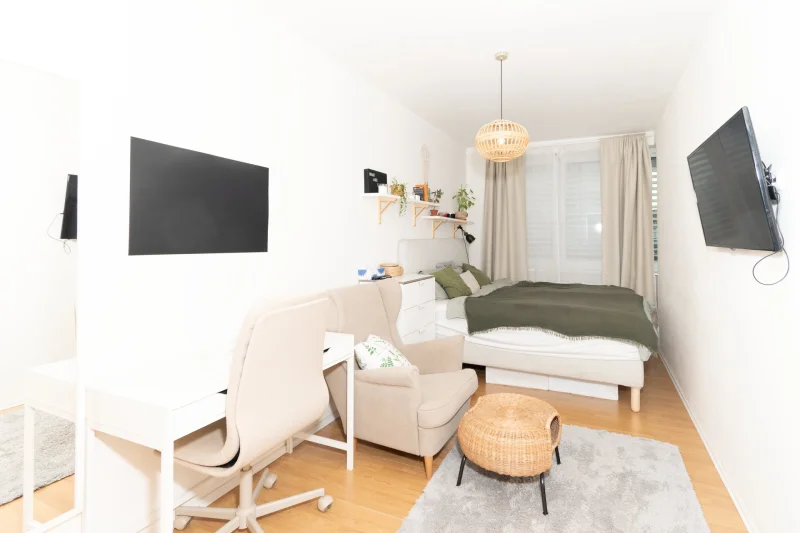 Pronájem bytu 2+kk, 48 m² - Praha - Vysočany