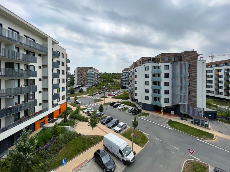 Pronájem bytu 2+kk s garáží, náměstí Olgy Scheinpflugové 1280/1, Praha - Hlubočepy