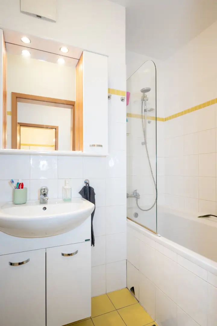 Pronájem bytu 1+kk, 47m2, s balkónem a garáží