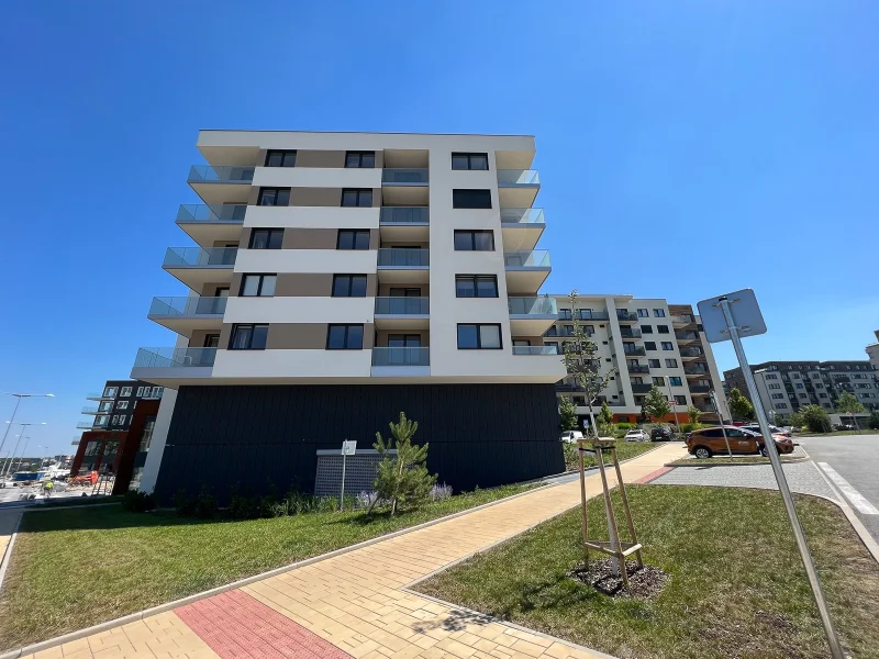 Pronájem bytu 2+kk s garáží, náměstí Olgy Scheinpflugové 1280/1, Praha - Hlubočepy