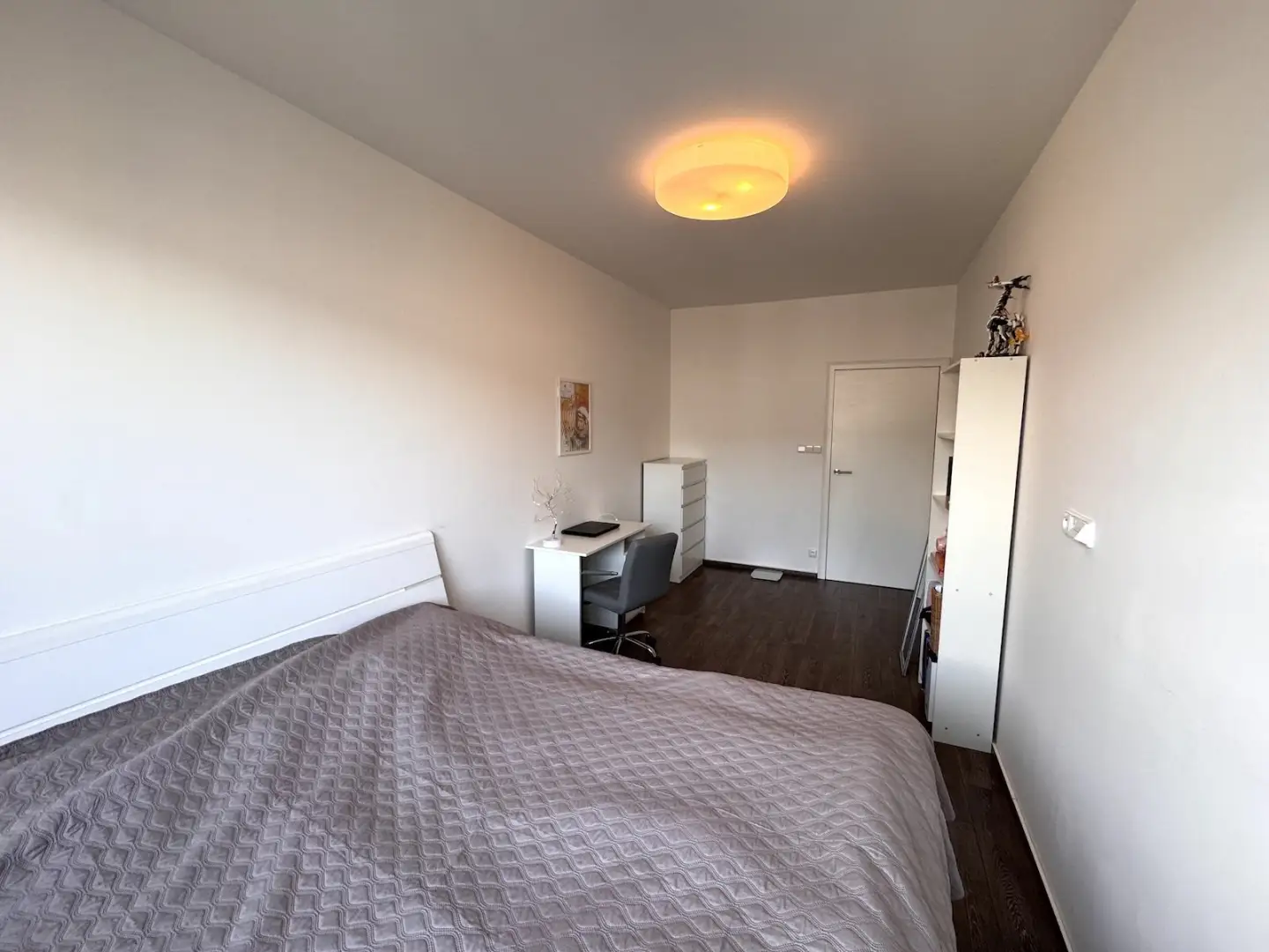 Pronájem bytu 2+kk/B/G, 54 m², novostavba, nezařízený, Praha - Střížkov