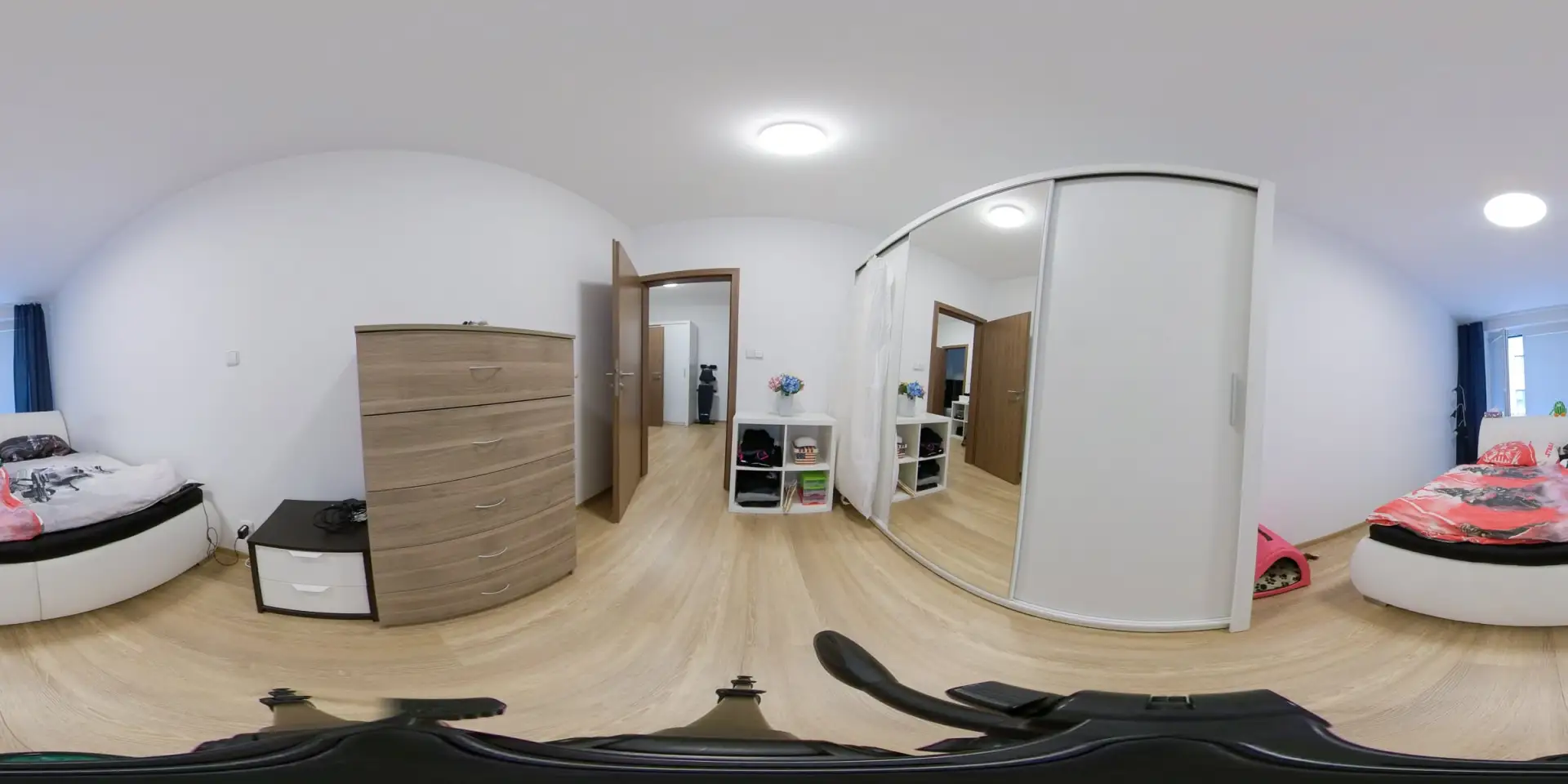 Pronájem bytu 2+kk, 56,9m2, ulice Makedonská, Praha - Střížkov