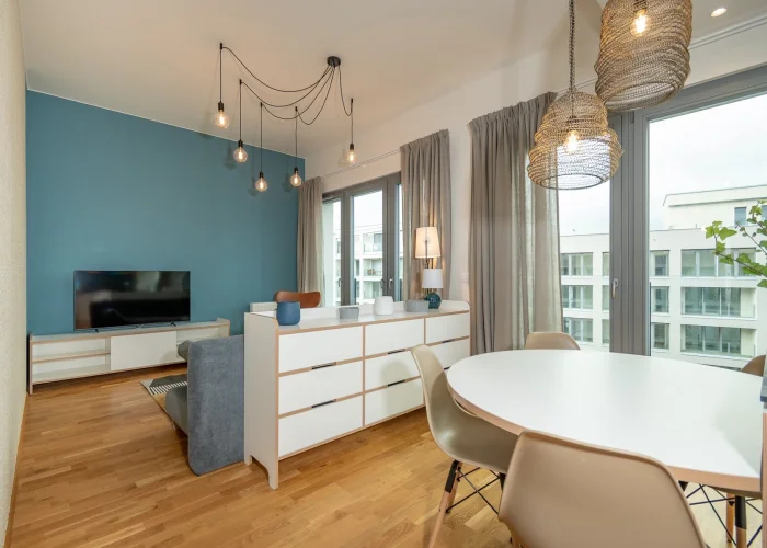Pronájem bytu 2+kk o výměře 64.4 m² s balkónem, Praha - Karlín