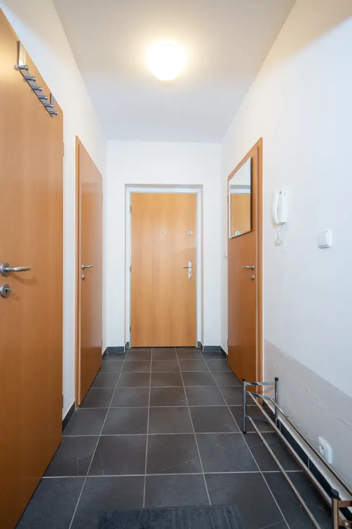 Pronájem bytu 1+kk, 47m2, s balkónem a garáží