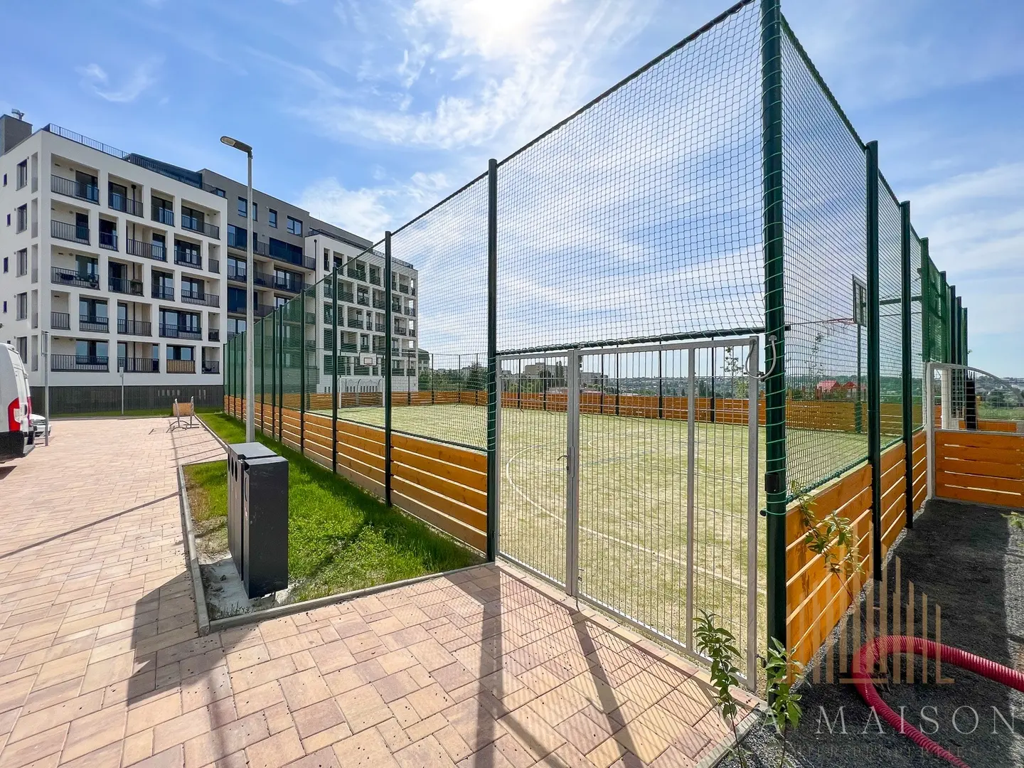 Pronájem bytu 2+kk/L/G, 53,6 m2, novostavba, nezařízený, Praha - Ruzyně