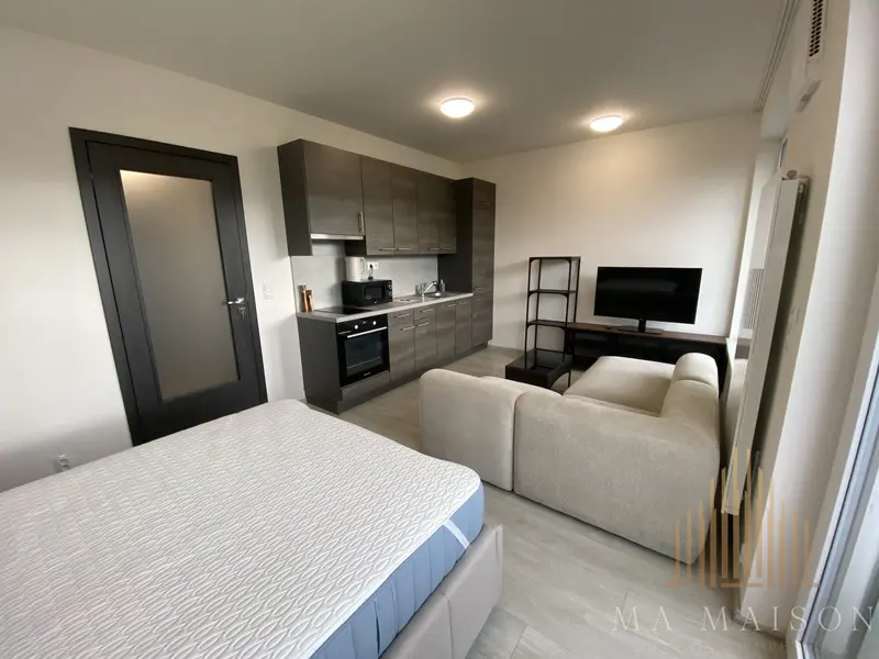 Pronájem bytu 1+kk/B, 33 m2, zařízený/nezařízený, Praha 7 - Holešovice