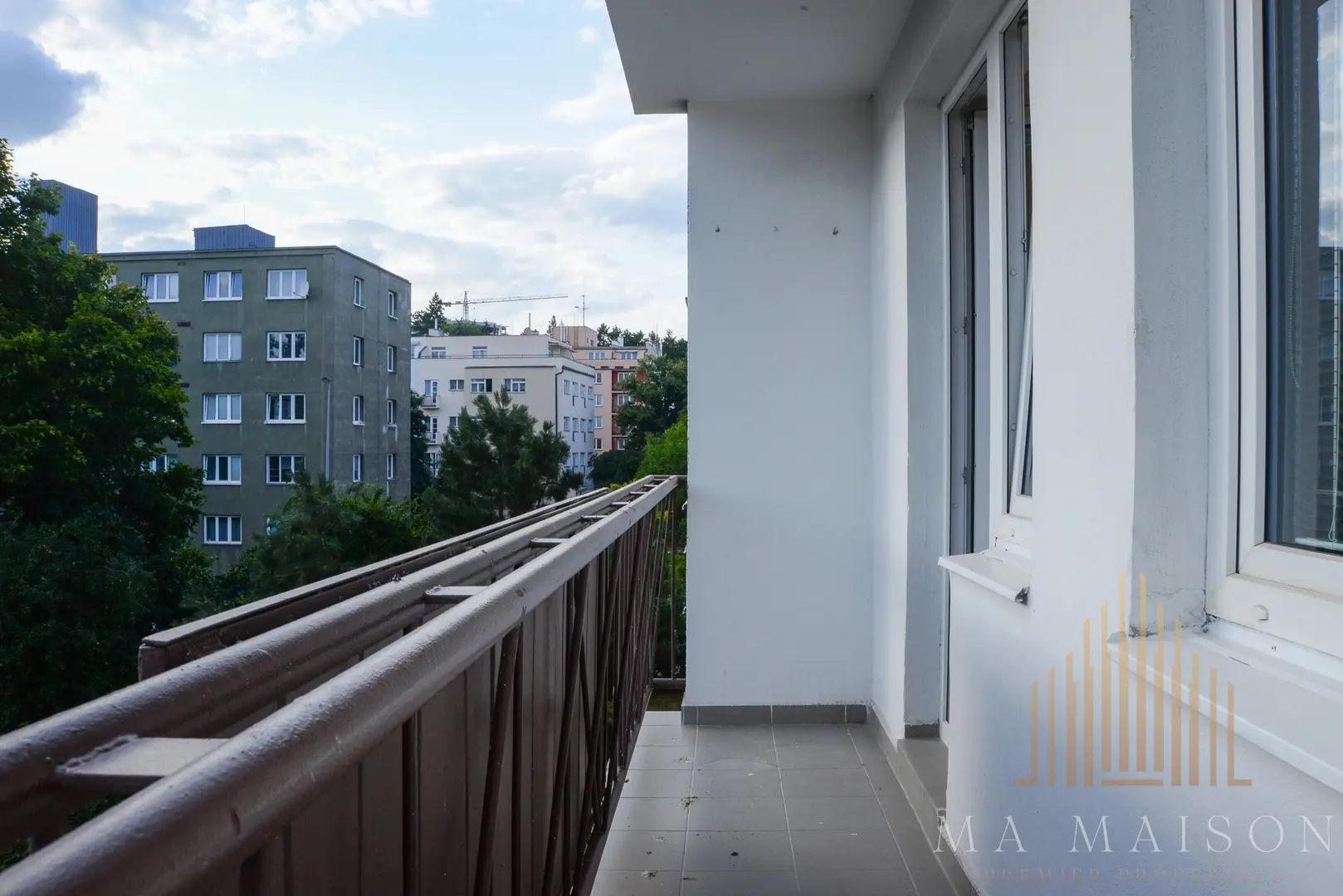 Pronájem bytu 4+kk, 70,2 m2 s balkonem, Praha 10 - Vinohrady