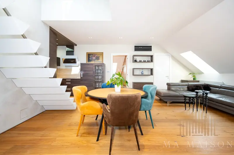 Pronájem krásného bytu s terasou 3+kk, 95 m² - Praha - Žižkov