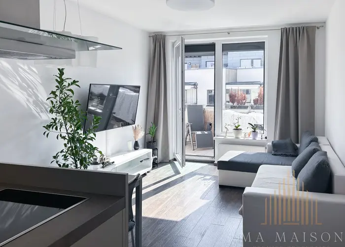 Pronájem bytu 2+kk/B/G, 54 m², novostavba, nezařízený, Praha - Střížkov