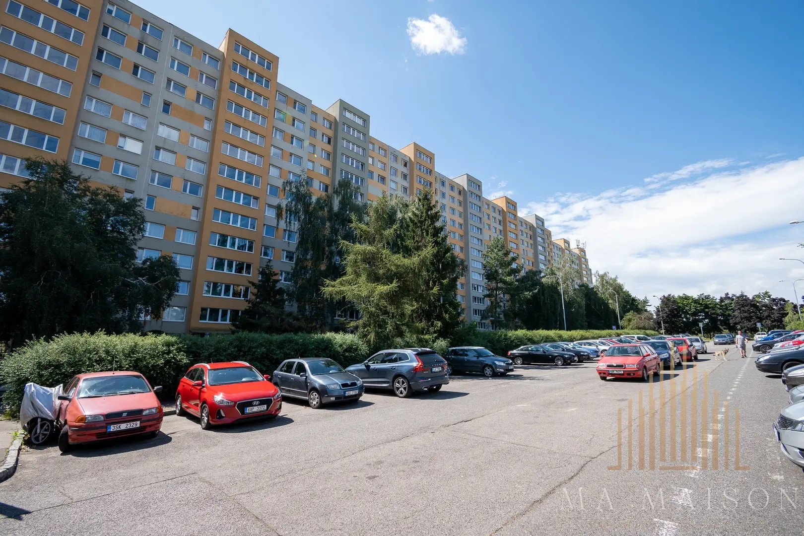 Pronájem bytu 2+kk, 42 m2, panel, částečně zařízený, Praha 4 - Chodov