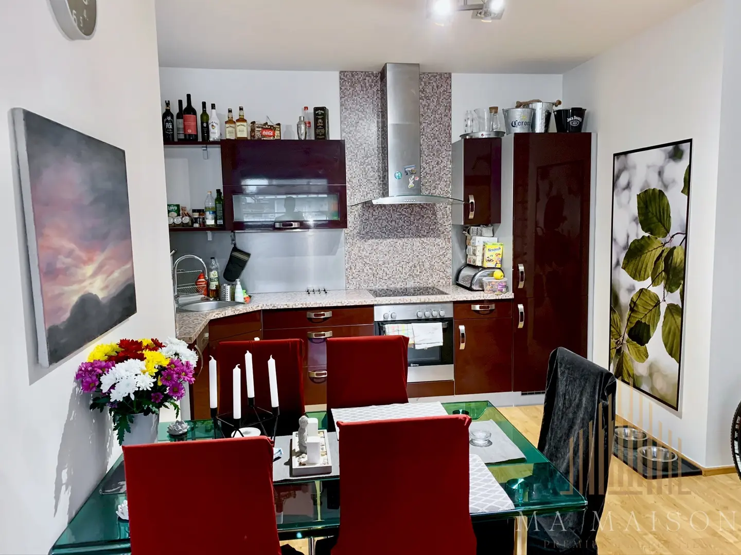 Pronájem Bytu 2+kk, 56m², terasa 81 m2, Nová Harfa