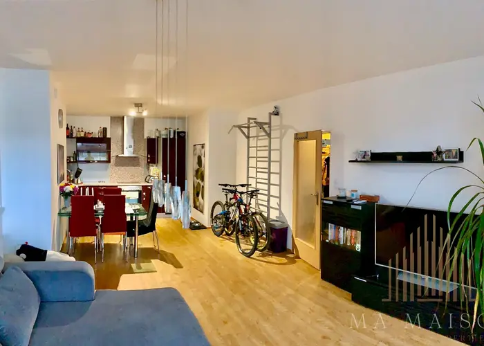 Pronájem Bytu 2+kk, 56m², terasa 81 m2, Nová Harfa