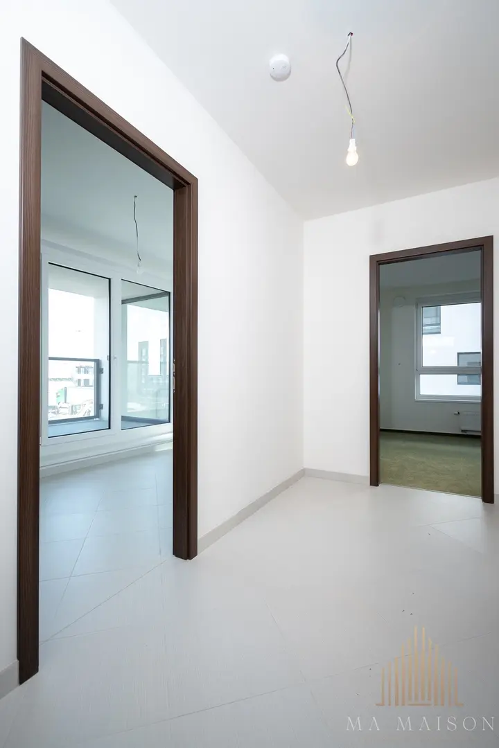 Pronájem bytu 2+kk/B/G, novostavba, nezařízený, 61 m2, Praha 9 - Hloubětín