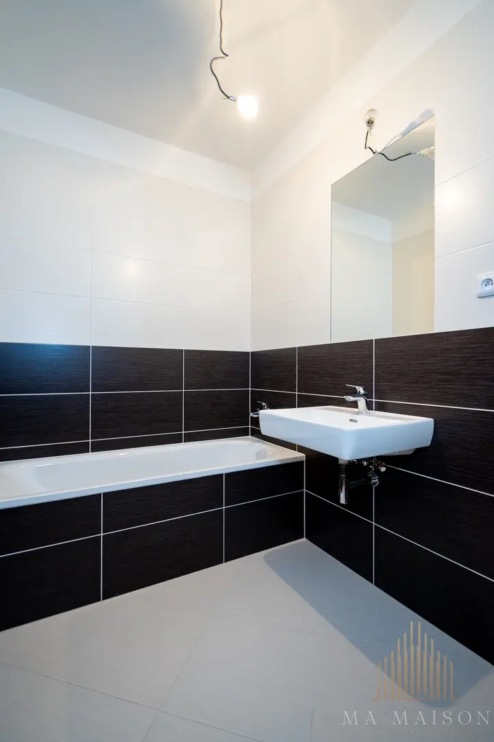 Pronájem bytu 2+kk/B/G, novostavba, nezařízený, 61 m2, Praha 9 - Hloubětín