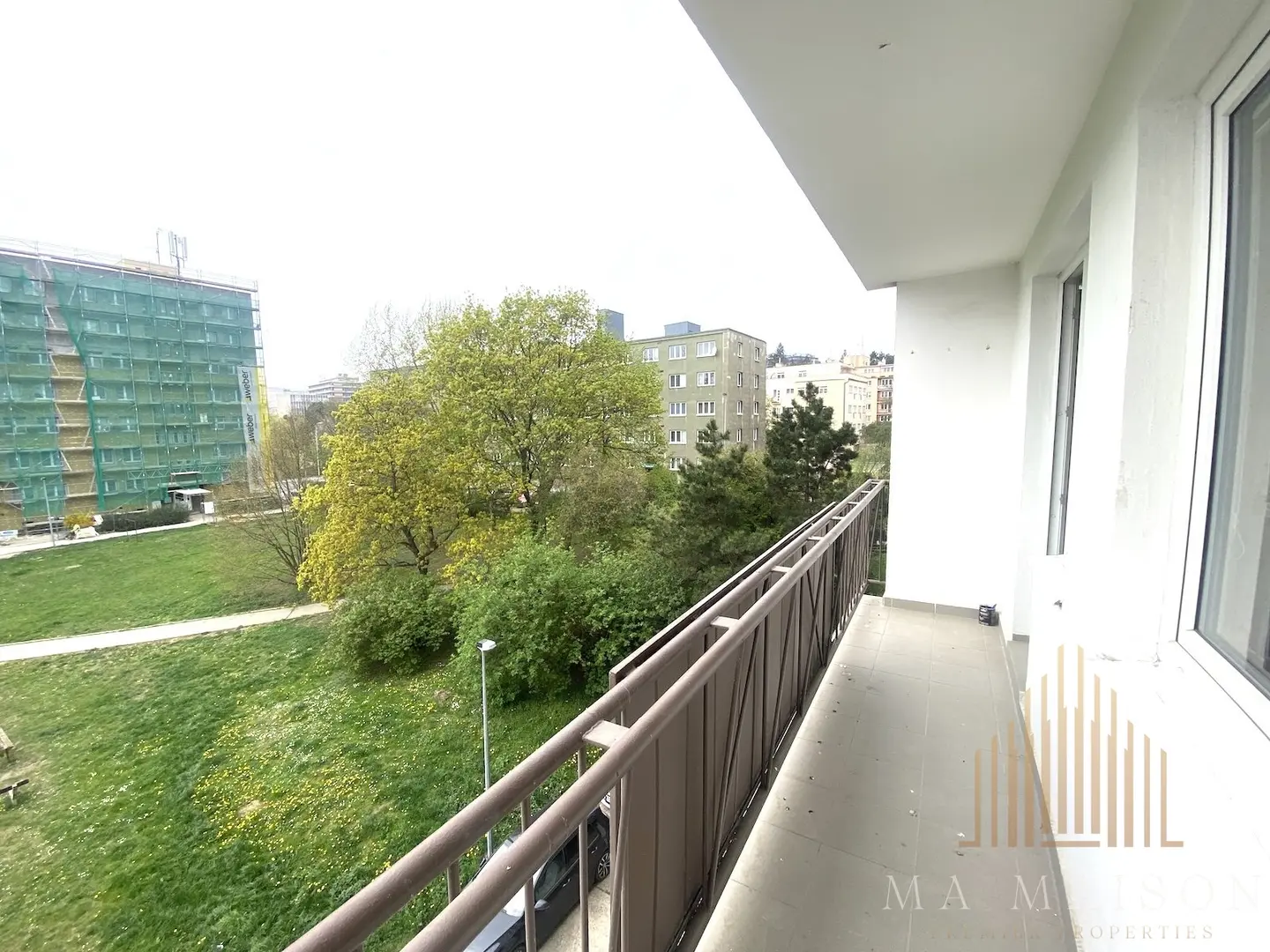 Pronájem bytu 4+kk/B, 77,2 m2, po rekonstrukci, Praha 10 - Vinohrady