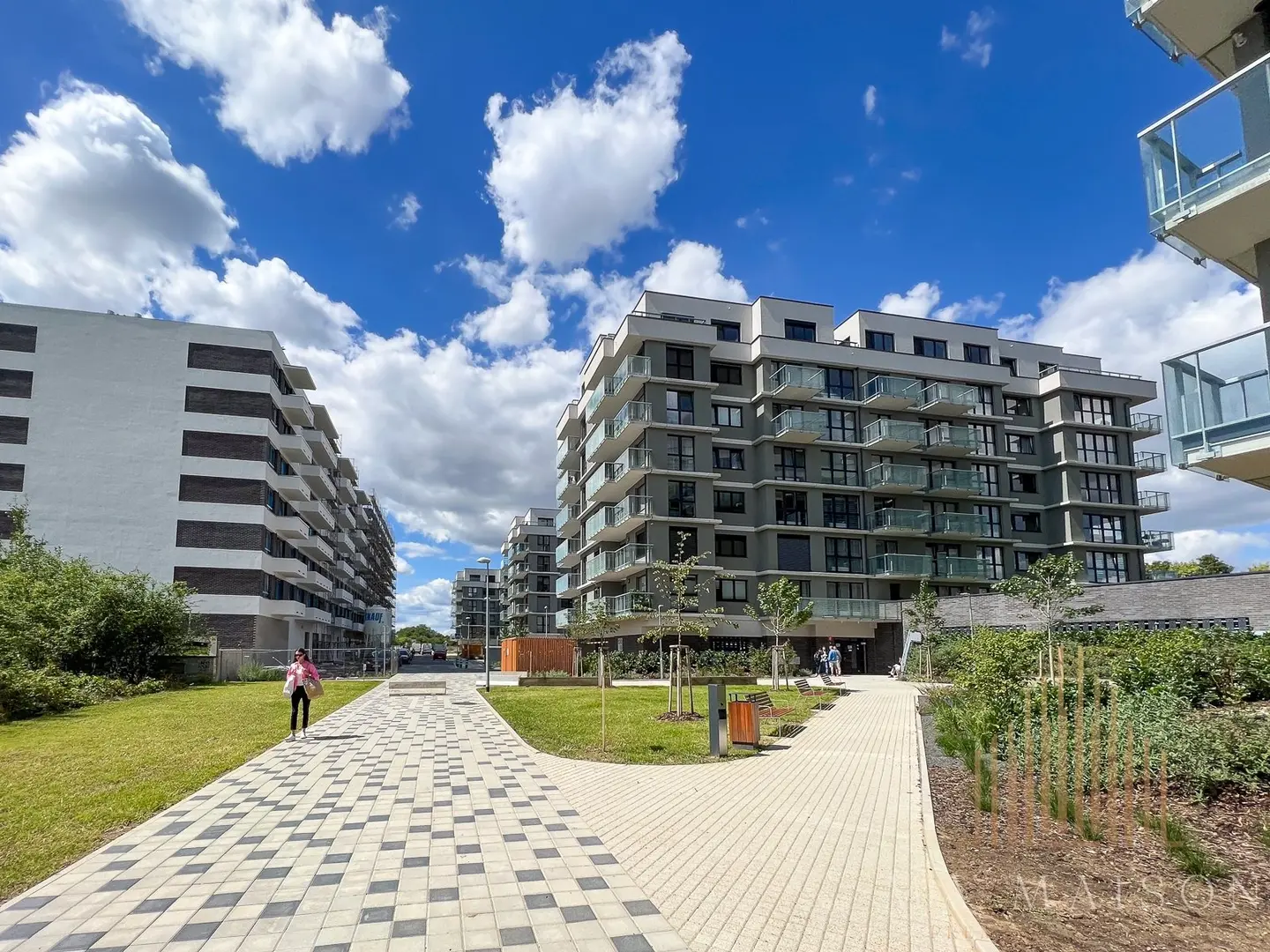 Pronájem bytu 2+kk, 62 m², designový nábytek, Praha Stodůlky - Britská čtvrť