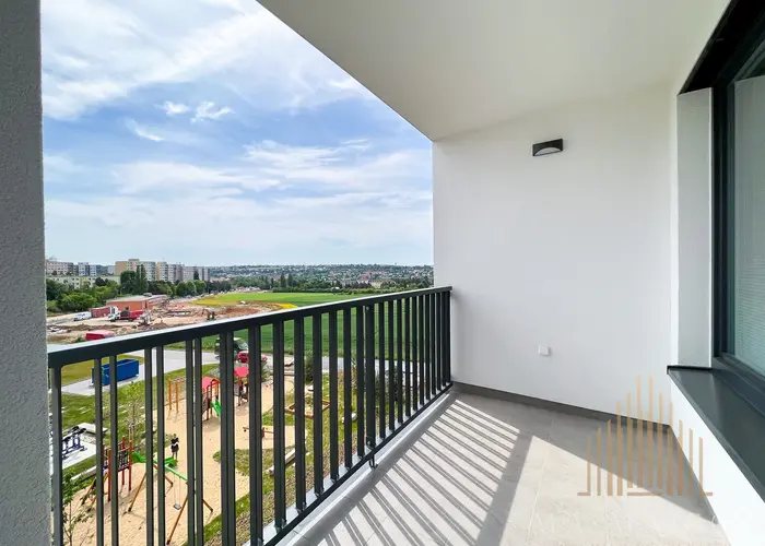 Pronájem bytu 2+kk/L/G, 53,6 m2, novostavba, nezařízený, Praha - Ruzyně