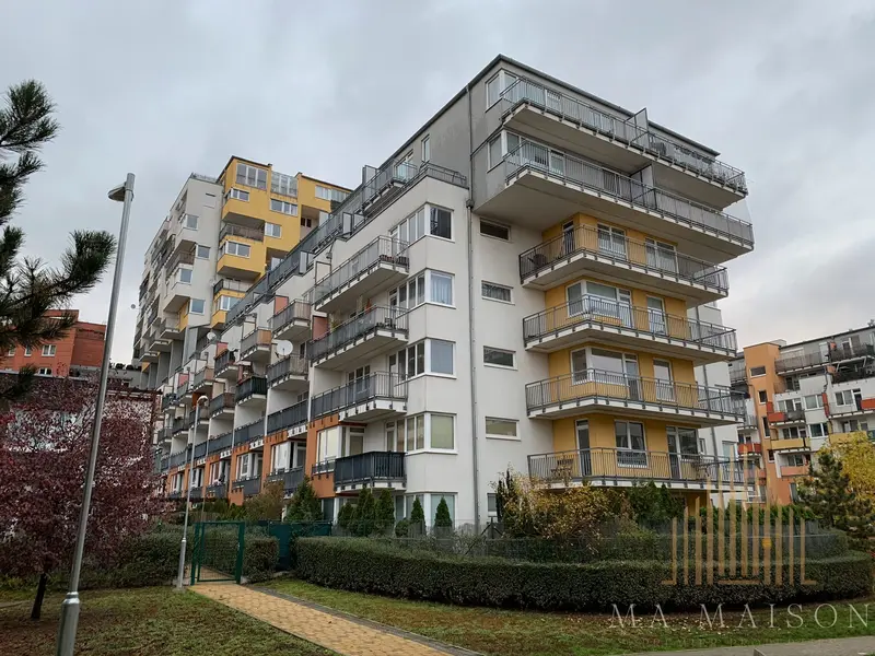 Pronájem Bytu 2+kk, 56m², terasa 81 m2, Nová Harfa