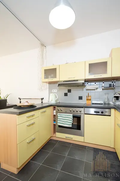 Pronájem bytu, 1kk, 47m2, s balkónem a garáží