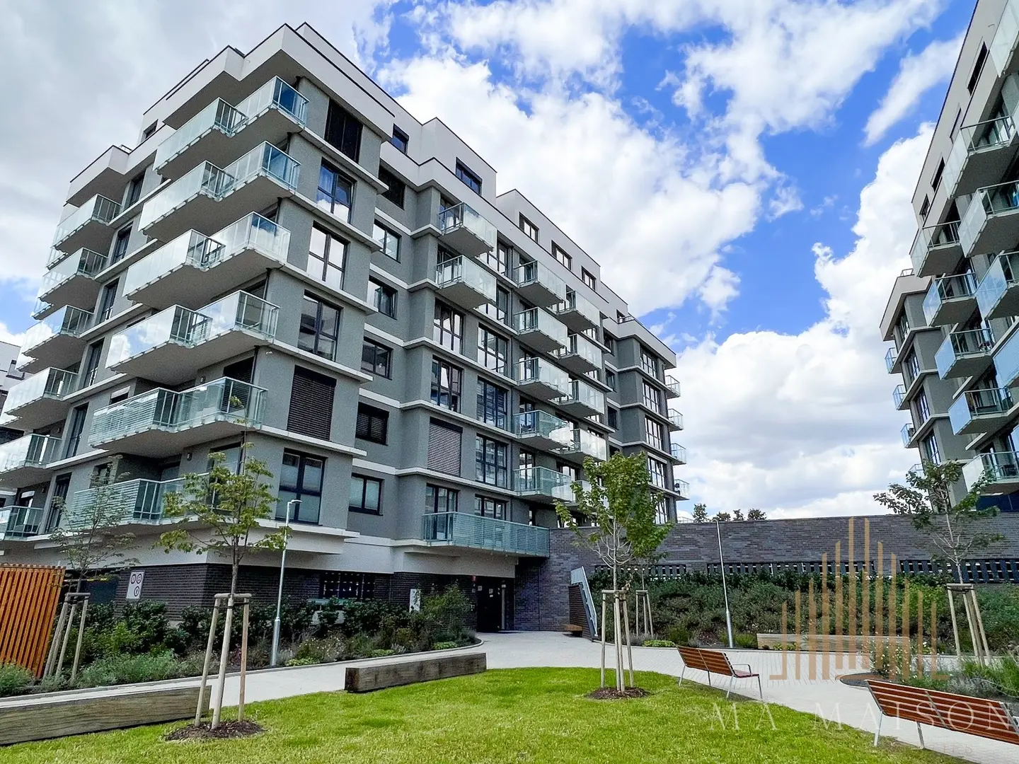Pronájem bytu 2+kk, 62 m², designový nábytek, Praha Stodůlky - Britská čtvrť