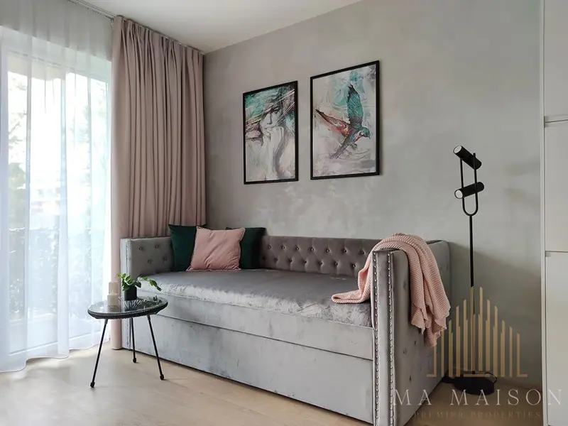 Pronájem krásně zařízeného bytu 1+kk, 24 m² - Tuchoměřice