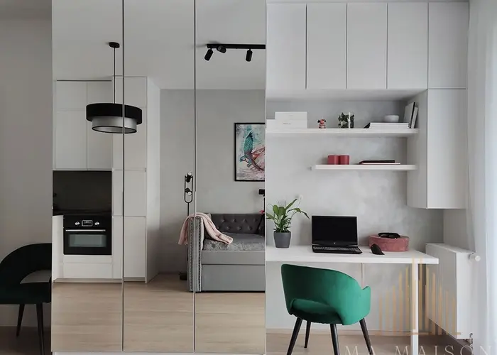 Pronájem krásně zařízeného bytu 1+kk, 24 m² - Tuchoměřice